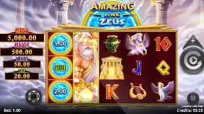 Ilustración de Amazing Link: Zeus para el Día 6 de Free Spins