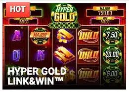 Slot Hyper Gold Link&Win™ en Quatro Casino